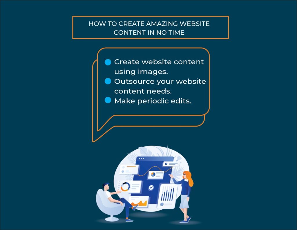 How to create amazing website content
