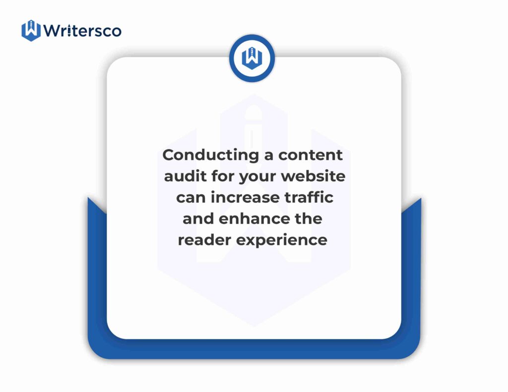 Conducting a content audit for your website can increase traffic and enhance the reader experience.